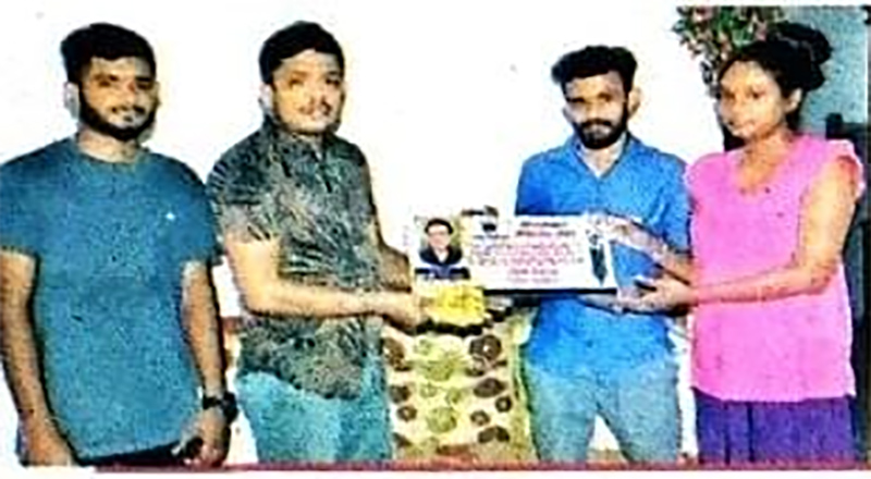 தியாகேந்திரன் வாமதேவா அவர்கள் ஒரே பிரசவத்தில் நான்கு குழந்தைகள் பெற்ற தம்பதியினருக்கு நிதியுதவி