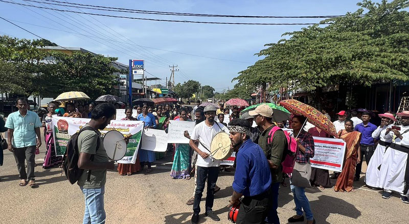 மலையகத் தமிழர்களுக்கு யுத்த பூமியின் தமிழர்கள் ஆதரவு!
