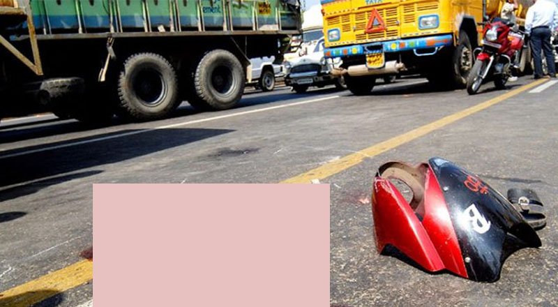 லொறி டிரைவரின் அலட்சியத்தால் டியூஷன் ஆசிரியர் பலி