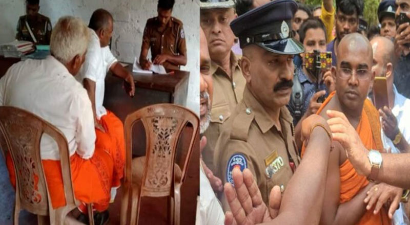 குருந்தூர் மலை பொங்கல் நிகழ்வை குழப்பிய  பிக்கு மீது நடவடிக்கை எடுக்க கோரிக்கை!