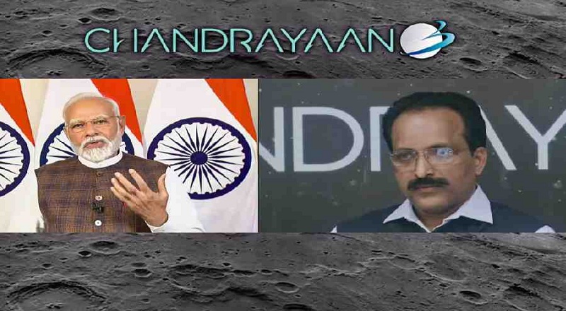 இஸ்ரோ தலைவருக்கு வாழ்த்து தெரிவித்த பிரதமர் மோடி