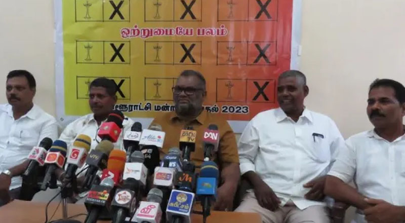 வடக்கு கிழக்கில் காணாமல் ஆக்கப்பட்டவர்களின் உறவினர்களால் மாபெரும் போராட்டம்!