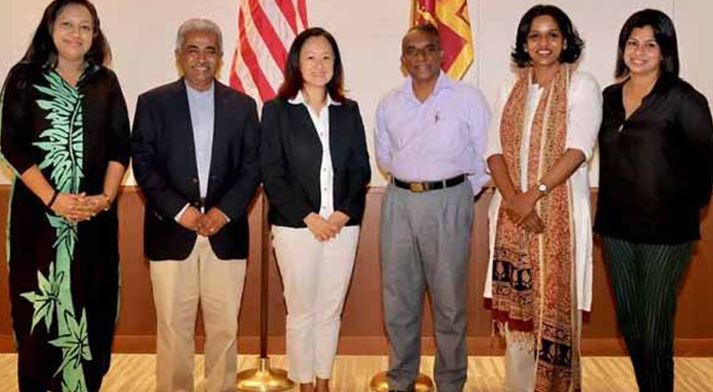 சிவில் சமூக பிரதிளை சந்தித்து கலந்துரையாடிய ஜூலி சங்!