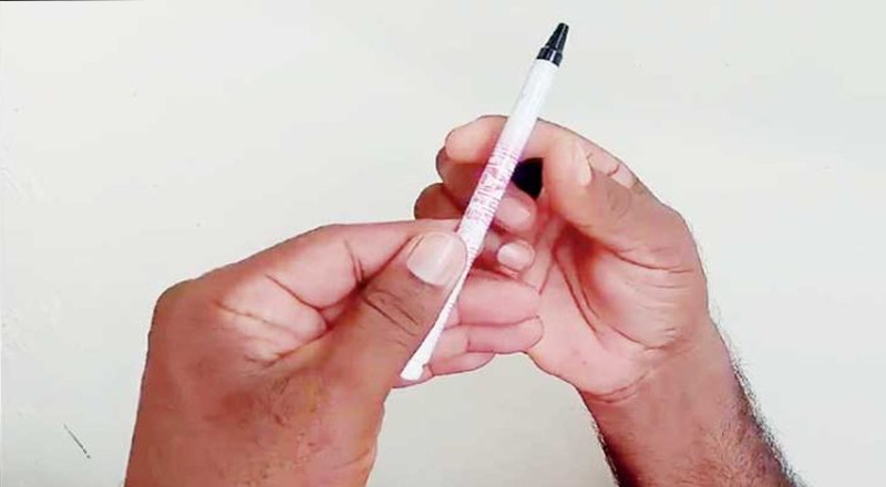 மாணவர்களை போதைக்கு அடிமையாக்கும் கார்பன் பேனா
