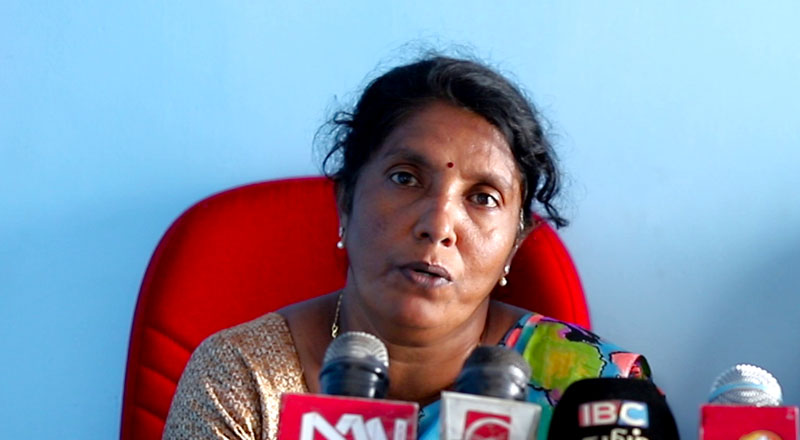 கைவைத்தால் போராட்டம் வெடிக்கும்: காணாமல் ஆக்கப்பட்ட உறவுகளின் சங்கத்தினர் எச்சரிக்கை