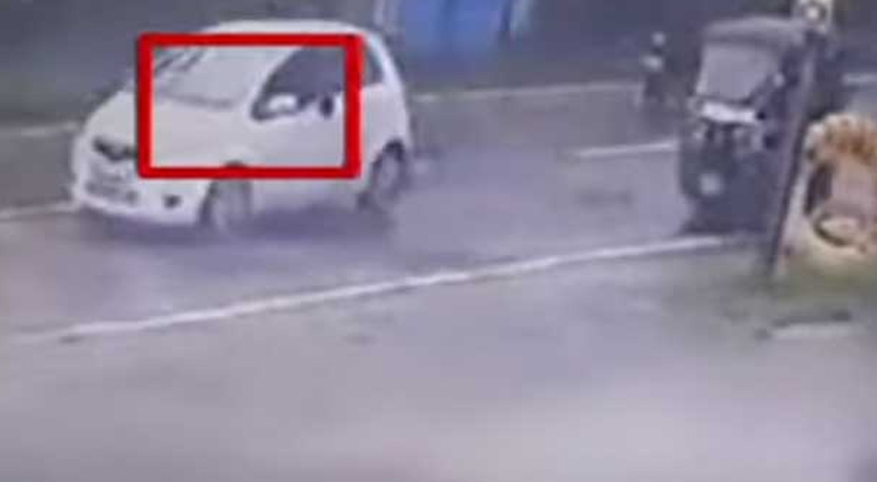 பிறந்த குழந்தையை பார்க்கச் சென்று திரும்பியவர் மீது துப்பாக்கிச்சூடு!