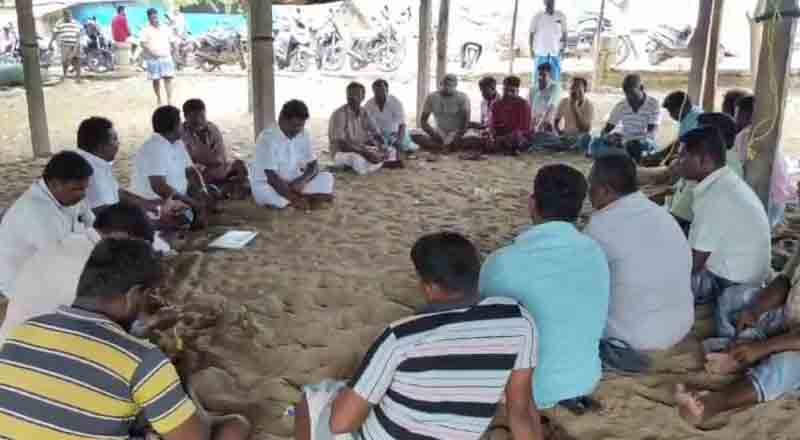 இலங்கையில் கைது செய்யப்பட்ட இந்திய  மீனவர்களை விடுதலை செய்ய வலியுறுத்தி முற்றுகை போராட்டம்!
