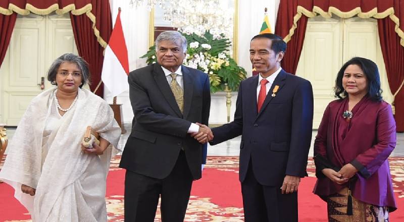 ரணில் விக்கிரமசிங்க இந்தோனேசிய ஜனாதிபதி ஜோகோ விடோடோவுடன் பேச்சு