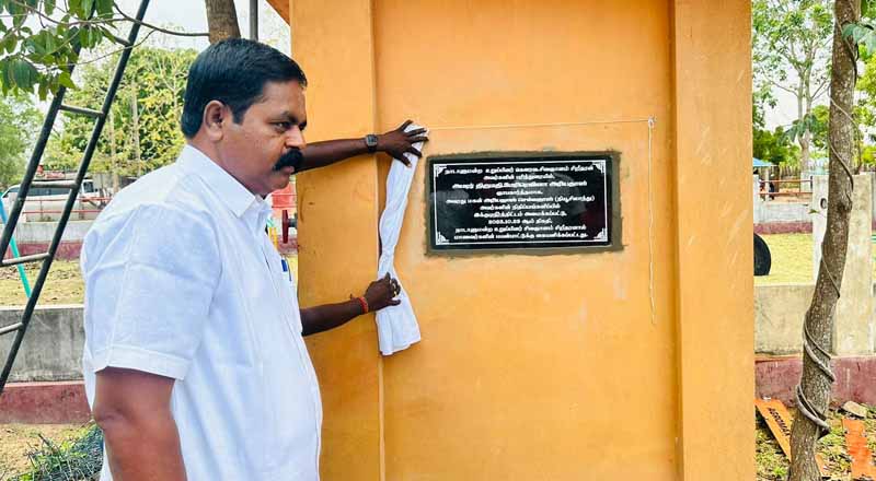 திருவள்ளுவர் வித்தியாலயத்திற்கு குடிநீர் வசதி  ஏற்படுத்திக் கொடுத்த  சிறீதரன் எம்.பி!