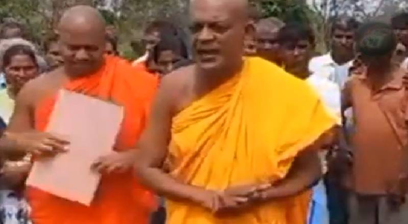 மனித உரிமை ஆணைக் குழுவில் முறைப்பாடு வழங்கிய சுமண ரத்ன தேரர்!