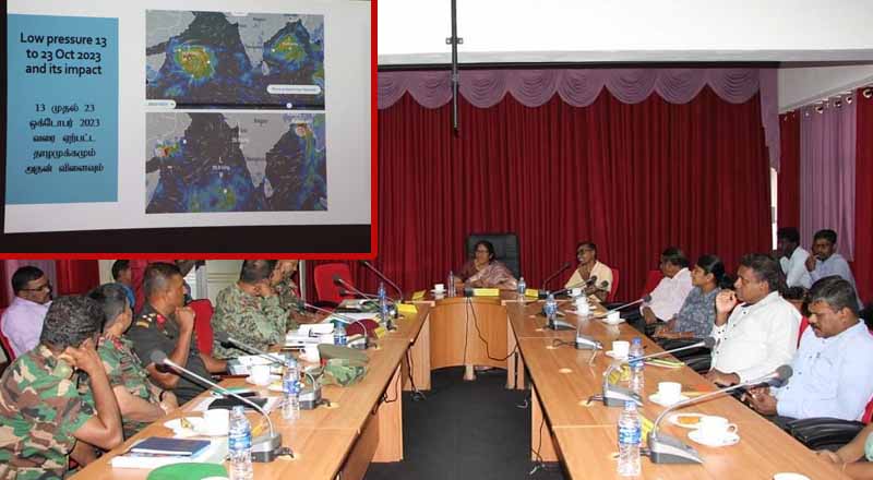 வடகிழக்கு பருவப் பெயர்ச்சி மழையை எதிர்கொள்வது எப்படி? கிளிநொச்சியில் ஆய்வு