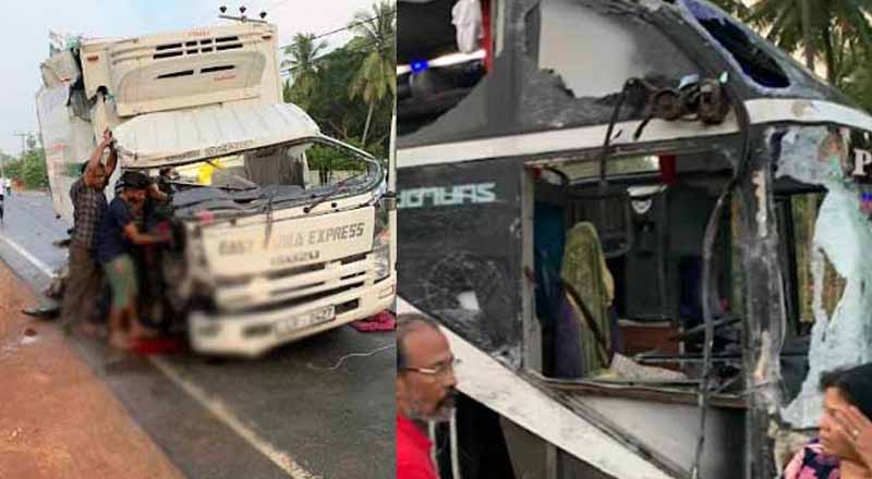 இன்று காலை யாழ்ப்பாணத்தில் நிகழ்ந்த  கோர விபத்து!