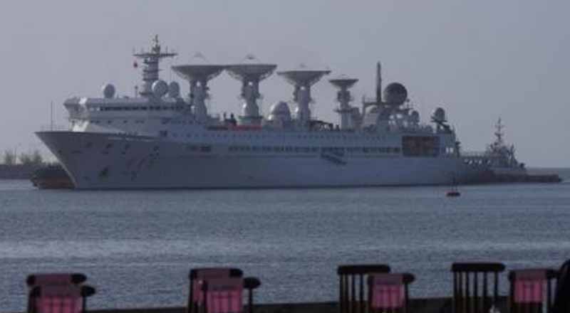 சீனாவிலிருந்து இலங்கைக்கு வருகின்றது மற்றுமொரு உளவுக்கப்பல்!