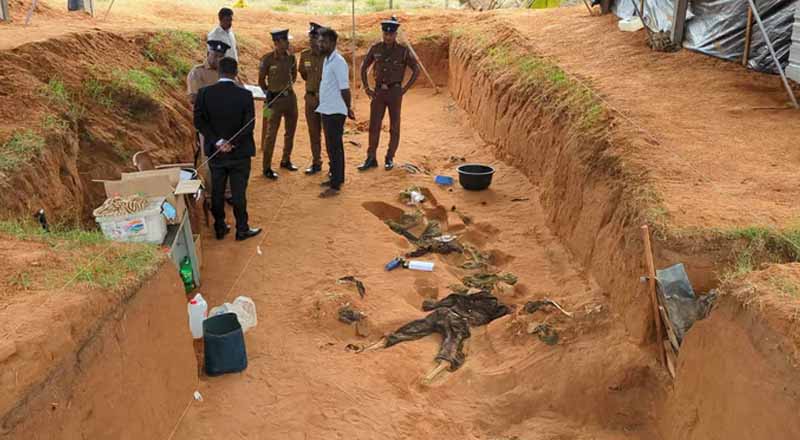 கொக்குத்தொடுவாய் மனித புதைகுழி அகழ்வுப் பணிகள் தற்காலிகமாக இடை நிறுத்தம்!