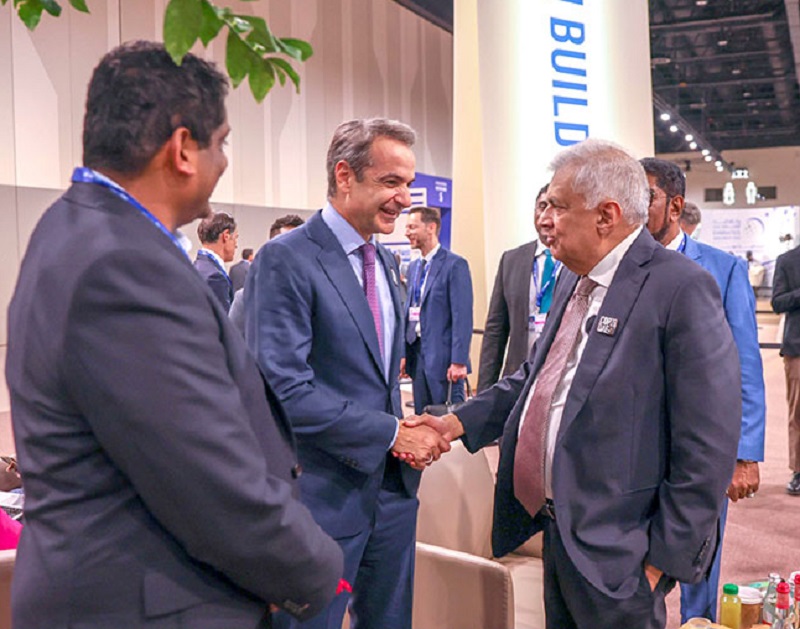 காலநிலை மாநாட்டில் முக்கிய தலைவர்களுடன் கலந்துரையாடிய ரணில்!