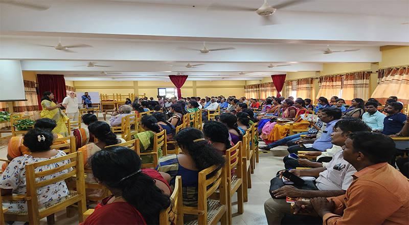 யாழ்ப்பாணத்தில்  'உயிர்த்தெழும் பூமி வேளாண்மை' எனும் விவசாய பயிற்சி பட்டறை