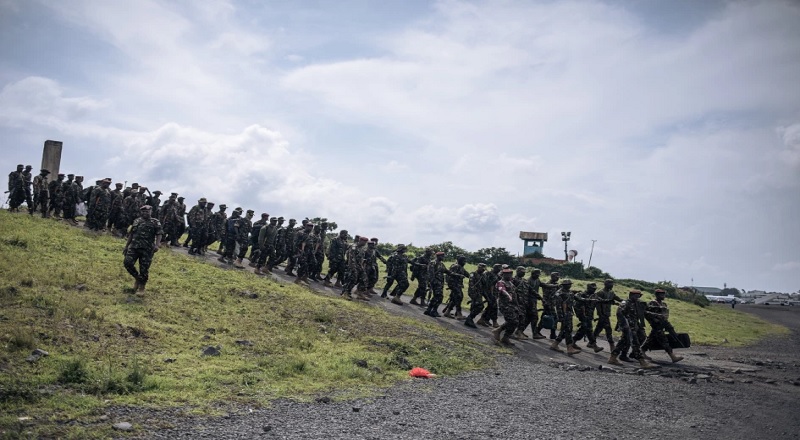 காங்கோ குடியரசில் இருந்து வெளியேற்றப்பட்ட கிழக்கு ஆபிரிக்க படை