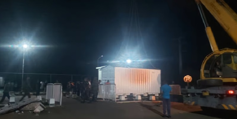 தமிழர் பகுதியில் இரவோடு இரவாக அமைக்கப்பட்ட நிரந்தர இராணுவ முகாம்!