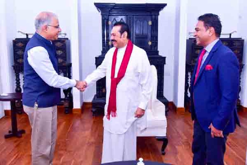 இந்தியாவின் புதிய தூதுவரை சந்தித்த மஹிந்த!