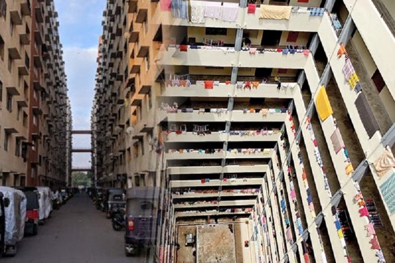 அபாயகரமான நிலையில் கொழும்பு மாநகரில் அமைந்துள்ள அடுக்குமாடி குடியிருப்புக்கள்!