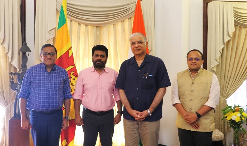 இந்திய உயர்ஸ்தானிகர் அநுரகுமார இடையே விசேட சந்திப்பு!