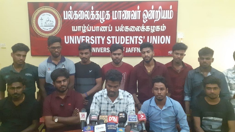 யாழ்.பல்கலைக்கழக மாணவர் ஒன்றியத்தின் போராட்டத்திற்கு வலுக்கும் ஆதரவு!