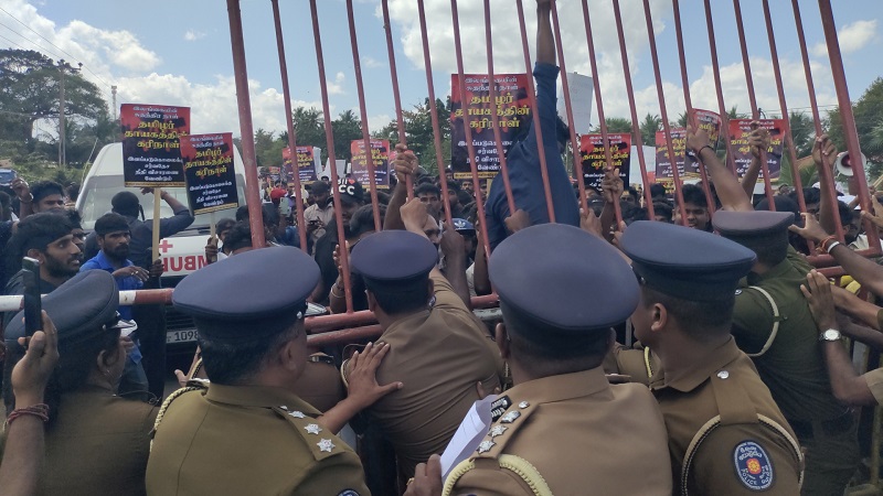 வடக்கு கிழக்கு தமிழர் தாயகத்தில் சுதந்திரம் இல்லை என்பதை கிளிநொச்சி சம்பவம் காட்டியுள்ளது!