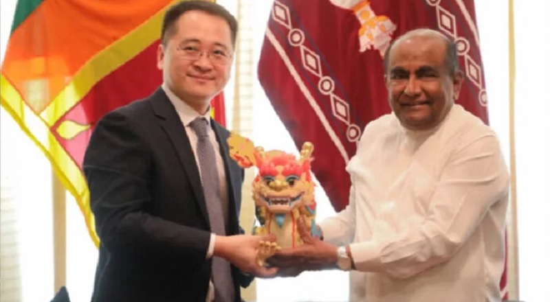 இலங்கைக்கான சீன பிரதித் தூதுவர் சபாநாயகரை சந்தித்தார்!