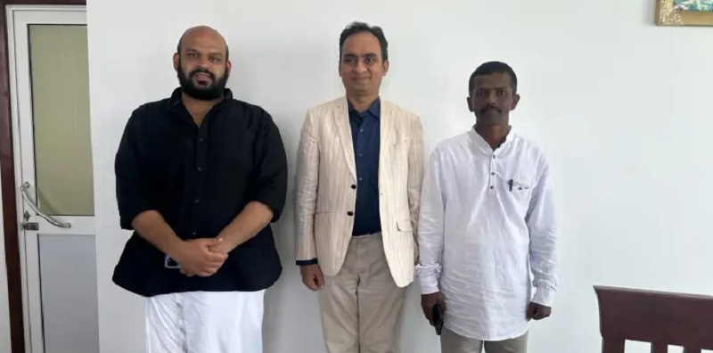 தமிழரசுக் கட்சியின் உறுப்பினர்களை சந்தித்த இந்திய துணை உயர்ஸ்தானிகர்!