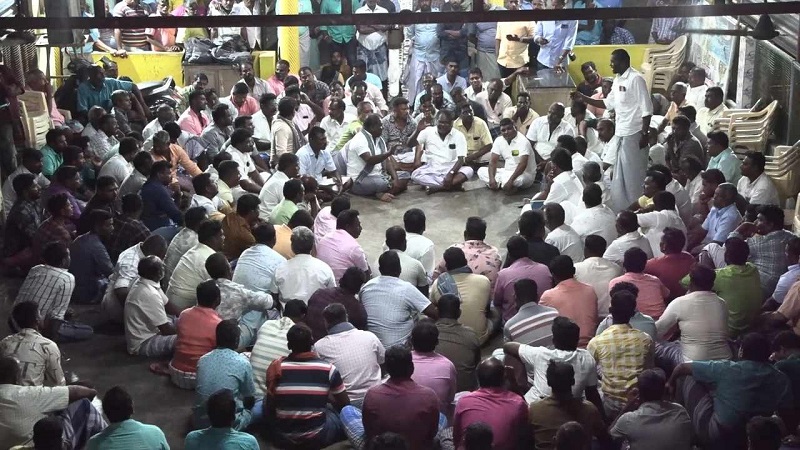 இலங்கை சிறையில் உள்ள மீனவர்களை விடுதலை செய்ய வலியுறுத்தி  சாகும்வரை உண்ணாவிரத போராட்டம்!