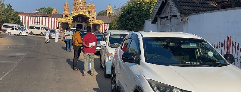 வெடுக்குநாறி மலை விவகாரத்திற்கு நீதி கேட்டு வாகனப் பேரணி ஆரம்பம்!