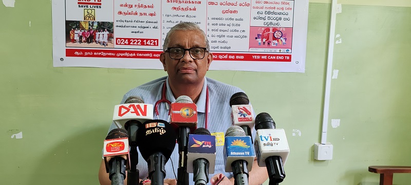 காசநோயால் கடந்தவருடம் மூன்று பேர் இறப்பு!  58 பேர் பாதிப்பு