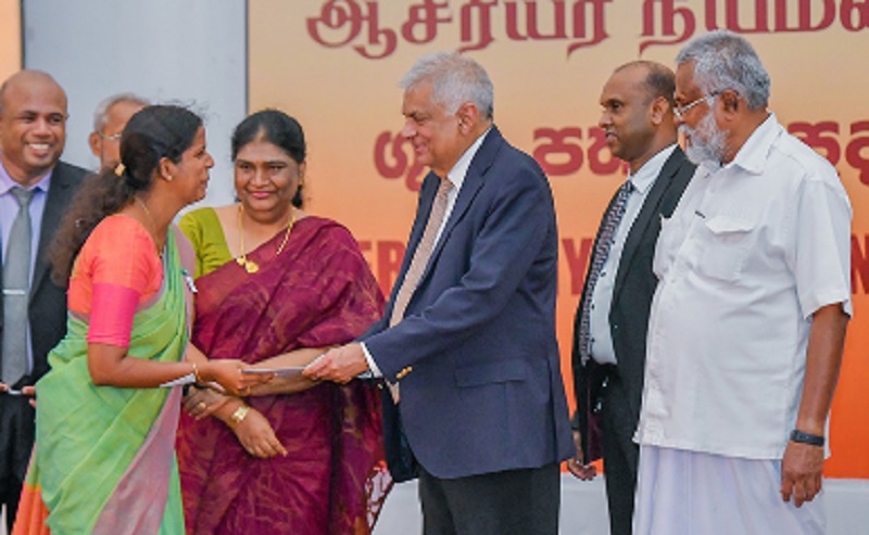 ஜனாதிபதியினால் வழங்கப்பட்ட ஆசிரியர் நியமனங்களை ரத்து செய்த வடக்கு கல்வி அமைச்சு!