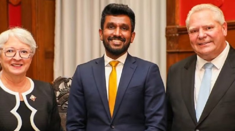 ஒன்றாரியோ அமைச்சரவைக்கு  தெரிவான ஈழத் தமிழர்!