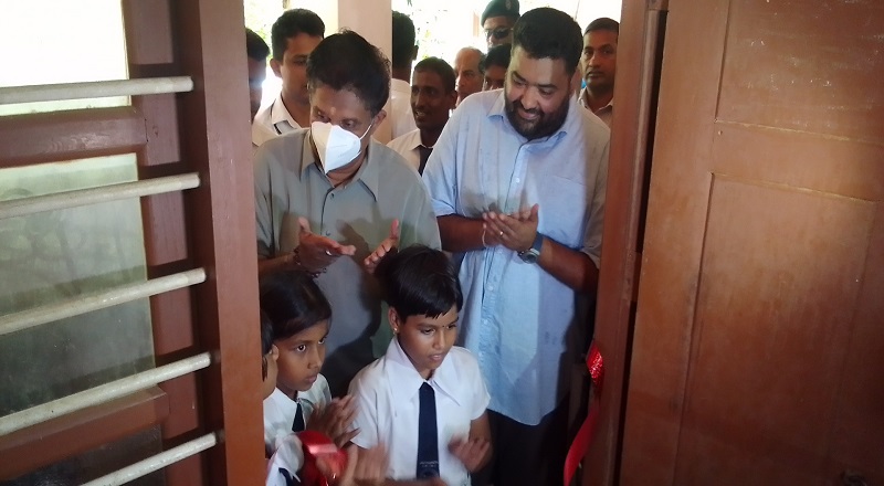 கொற்றாவத்தை அ.மி.த.க பாடசாலையின் திறன் விருத்தி வகுப்பறையை திறந்து வைத்த சஜித் பிரேமதாஸ