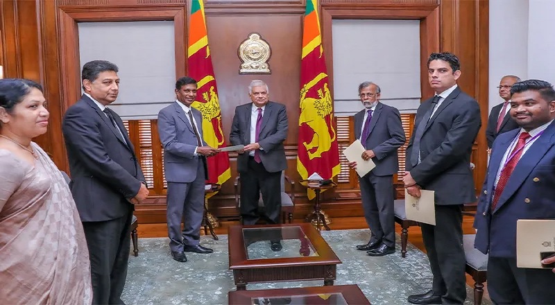 ஜனாதிபதியிடம் கையளிக்கப்பட்ட இலங்கை கிரிக்கட் சபையின் புதிய யாப்புக்கான சட்டமூலம்