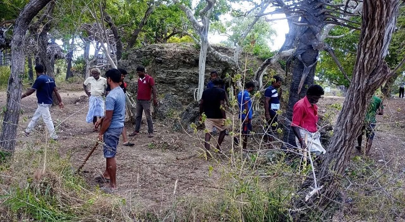 இயக்கச்சி கோட்டையில் சிறப்புற நடைபெற்ற தொல்லியல் வார நிகழ்வு!