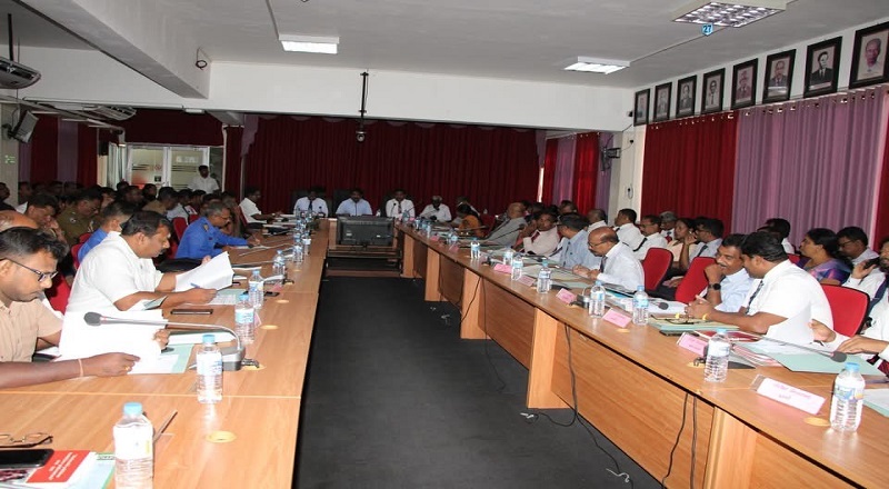 கிளிநொச்சி மாவட்ட ஒருங்கிணைப்புக் குழுக் கூட்டம்:2025