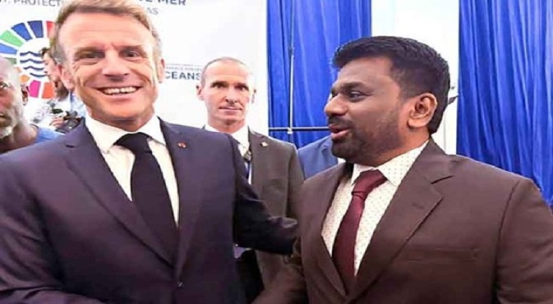 அனுர அமெரிக்க விஜயத்தின் போது பிரான்ஸ் ஜனாதிபதியை சந்தித்தார்!