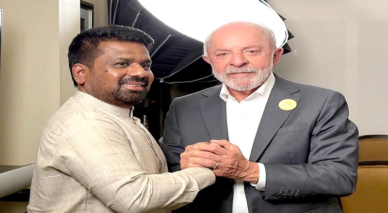 பிரேசில் ஜனாதிபதி தேர்தல் வெற்றி – ஜனாதிபதி அனுர வாழ்த்து!