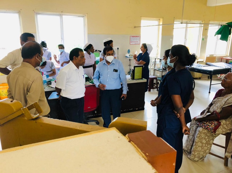 பருத்தித்துறை ஆதார வைத்தியசாலைக்கு NPPயின் பாராளுமன்ற எஸ்.ஶ்ரீபவானந்தராஜா திடீர் விஜயம்!