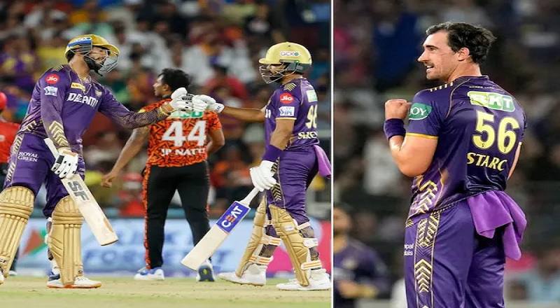 IPL - ஐதராபாத்தை வீழ்த்தி இறுதிப் போட்டிக்குள் நுழைந்த கொல்கத்தா