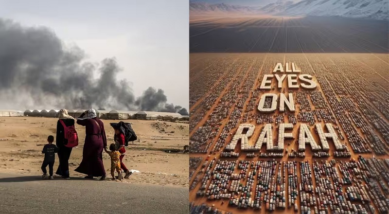 உலகளவில் பிரபலமான All Eyes On Rafah ஹேஷ்டேக்