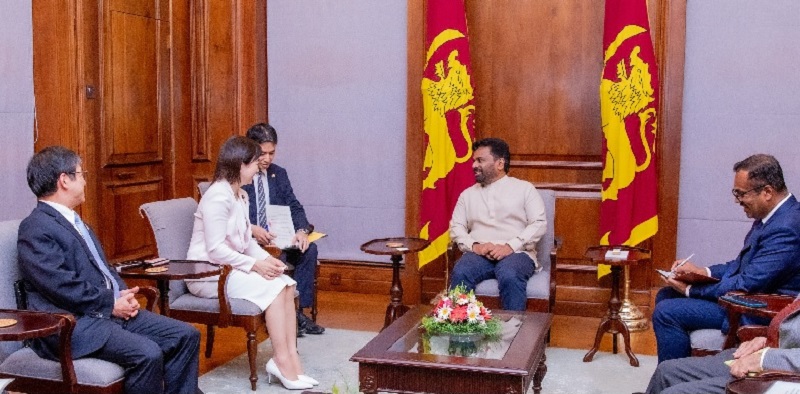 'கிளீன் ஸ்ரீலங்கா' திட்டத்திற்காக  ஜப்பான் ஆதரவு வழங்குவதாக உறுதி!