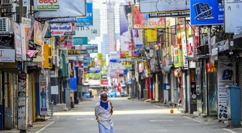 உத்தியோகபூர்வமற்ற முறையில் மூடப்பட்டுள்ள இலங்கை- வெறிச்சோடி காணப்படும் கொழும்பு