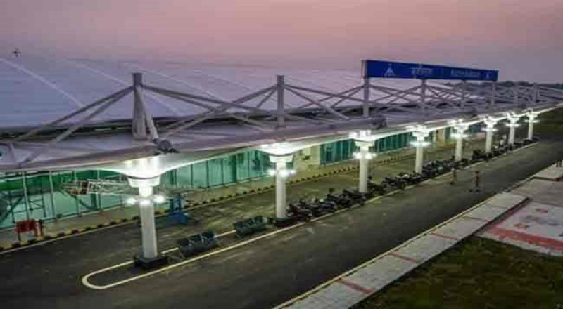 இந்தியாவின் மிகப் பெரிய விமான நிலையம் திறந்துவைப்பு