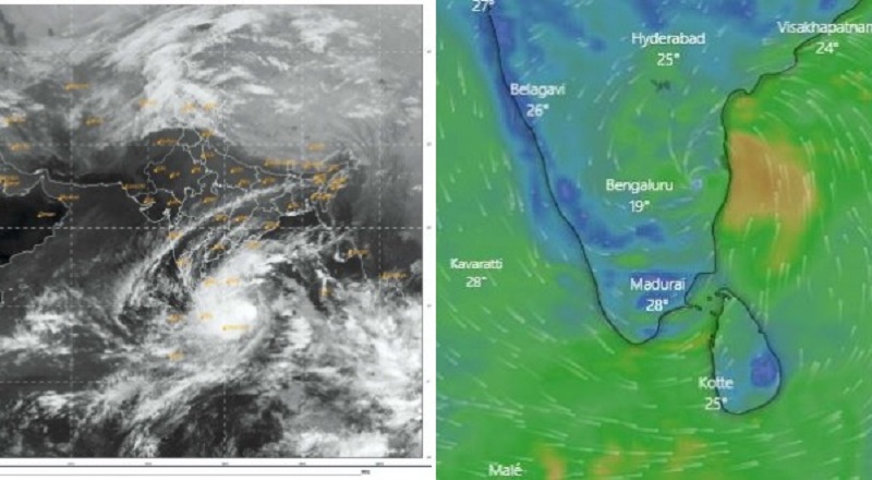 கரையை கடந்துள்ள மாண்டஸ் புயல்!